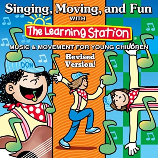 KUB1000CD Singing, Moving & Fun Song CD for PK to 2nd Grade