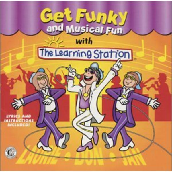 KUB1300CD Get Funky Song CD for PK to 1st Grade