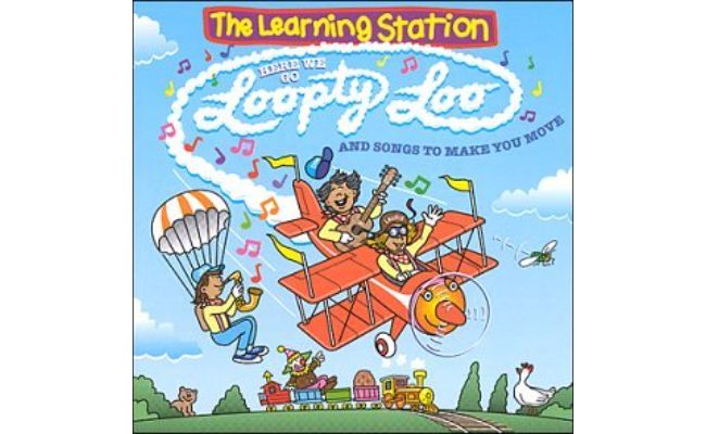KUB8000CD Here We Go Loopty Loo Song CD for PK to 1st Grade