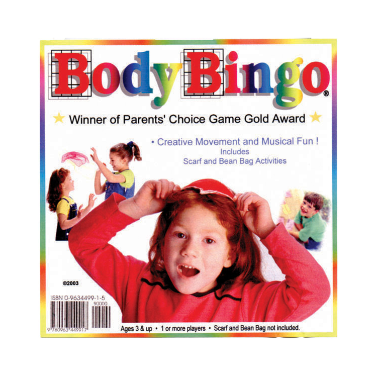 Picture of Kimbo Educational KDC001CD Body Bingo Song CD for PK to 3rd Grade