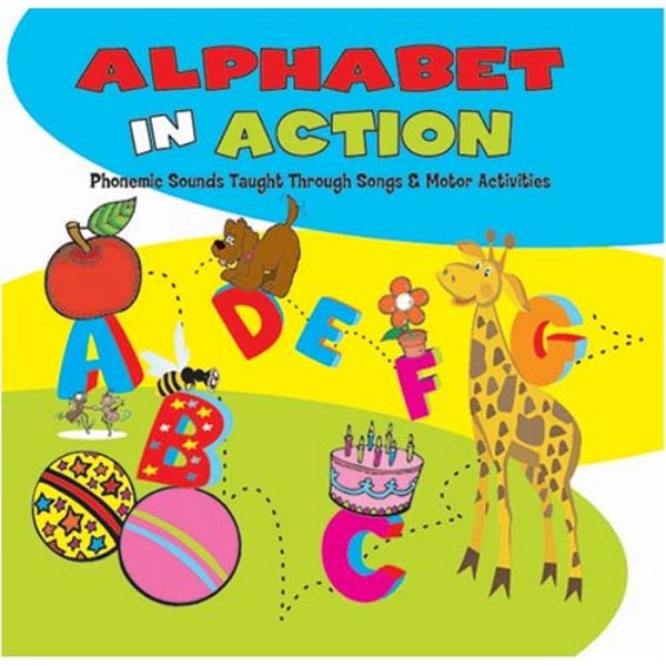 Picture of Kimbo Educational KIM1210CD Alphabet In Action Song CD for PK to 1st Grade