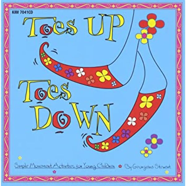 Picture of Kimbo Educational KIM7041CD Toes Up, Toes Down Song CD for PK to 2nd Grade