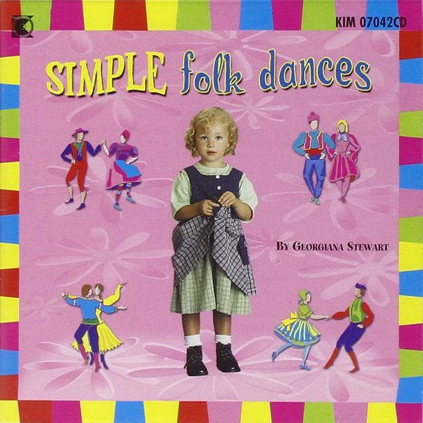KIM07042CD Simple Folk Dances Song CD for PK to 1st Grade