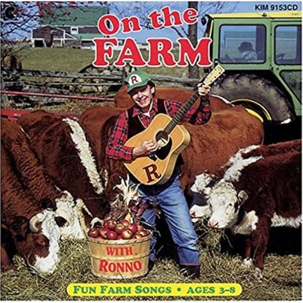 Picture of Kimbo Educational KIM9153CD On The Farm Song CD for PK to 1st Grade