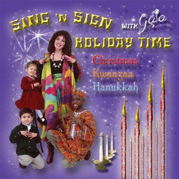 Picture of Kimbo Educational KIM9163CD Sing N Sign Holiday Time Gaia Song CD for K to 3rd Grade
