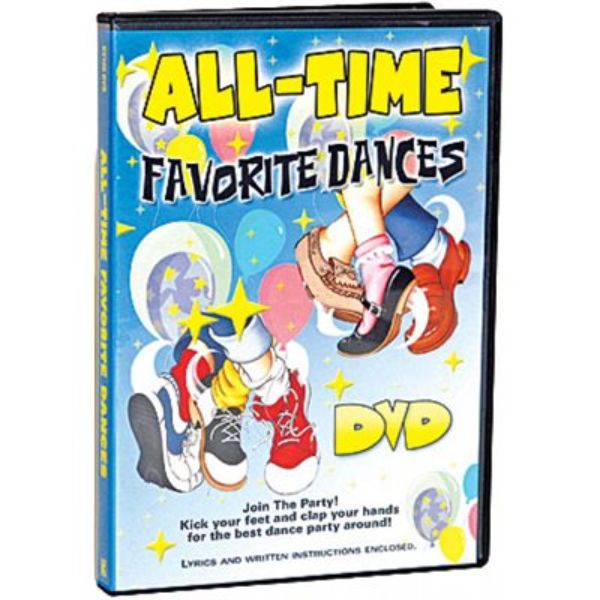 Picture of Kimbo Educational KV100DVD All Time Favorite Dances Song DVD for All Grade