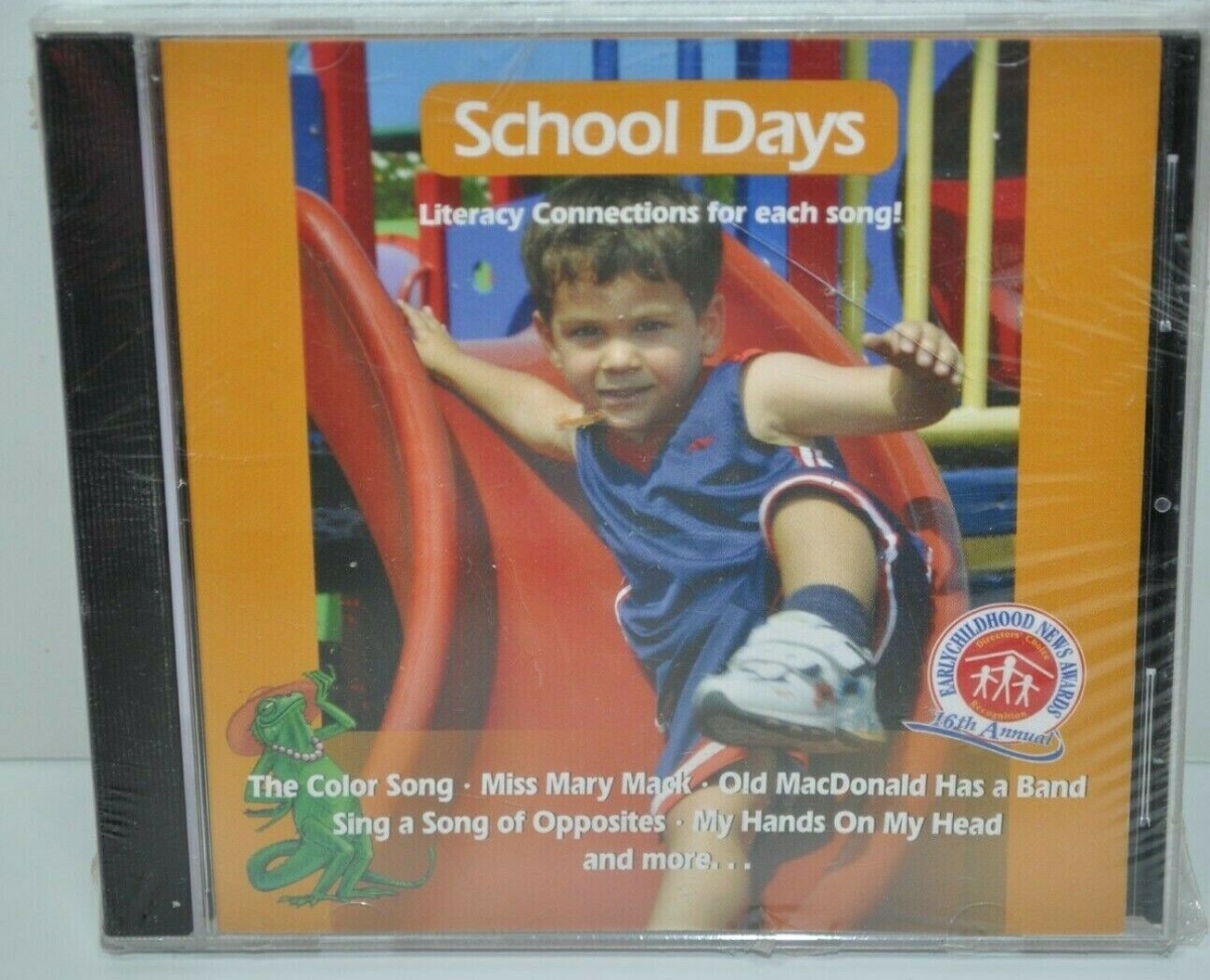 Picture of Kimbo Educational KPS 52CD School Days Song CD for PK to 1st Grade
