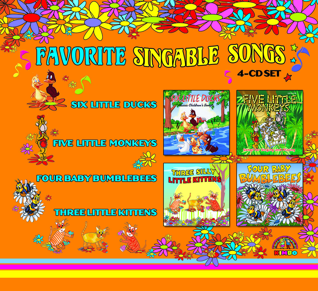 KIM 7099CD Singable Song CD - Set of 3