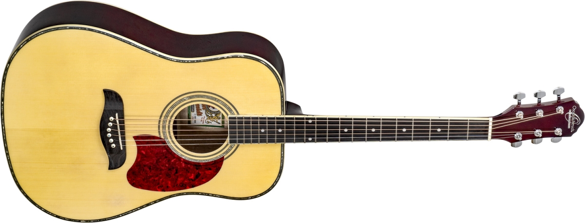 Dreadnaught  Guitar, Natural Gloss