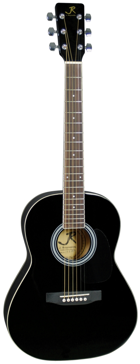 J Reynolds  36 in. Dreadnought Acoustic Guitar - Black -  JR315637