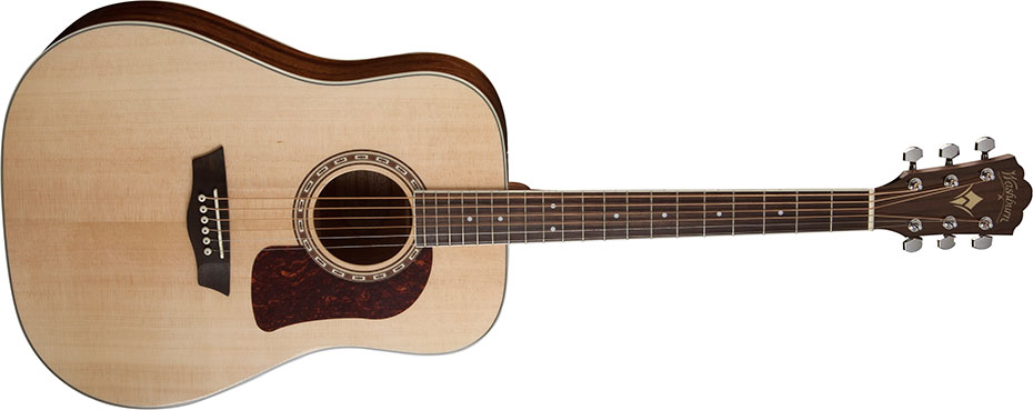 Picture of Washburn HD10S-O-U Heritage Series Dreadnought Solid Sitka Spruse Top, Mahogany