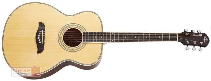 OF2-A-U Natural Acoustic Folk Size Guitar - Cites Safe For Export -  Oscar Schmidt