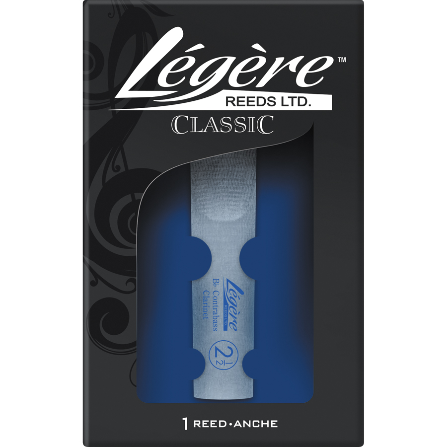 Picture of Legere Reeds BBCB250-U BB Contrabass Clarinet Reed Standard Cut - Strength No. 2.5