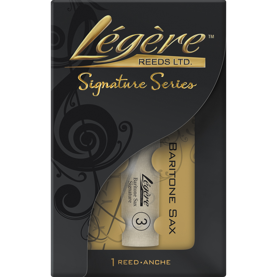 BSG300-U EB Signature Series Baritone Saxophone Reed - Strength No. 3.0 -  Legere Reeds