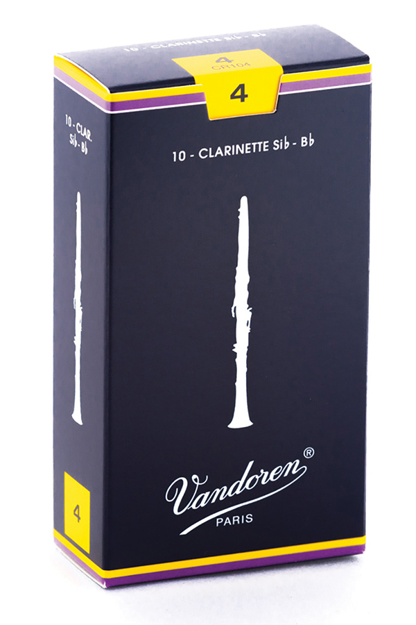 Picture of Vandoren CR104-U Clarinet Traditional Reeds - Strength No.4