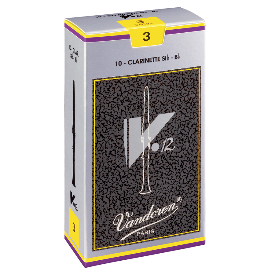 Picture of Vandoren CR193-U V12 Bb Clarinet Reeds - Strength No.3