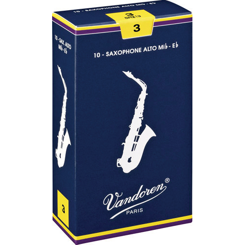 Picture of Vandoren SR213-U Alto Saxophone Traditional Reed - Strength No.3