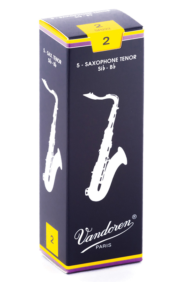Picture of Vandoren SR222-U Tenor Saxophone Traditional Reeds - Strength No.2