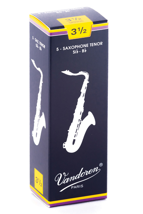 Picture of Vandoren SR2235-U Tenor Saxophone Traditional Reeds - Strength No.3.5