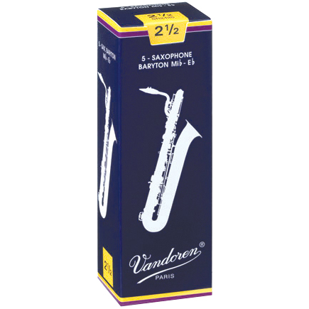 Picture of Vandoren SR243-U Traditional Baritone Saxophone Reeds - Strength No.3