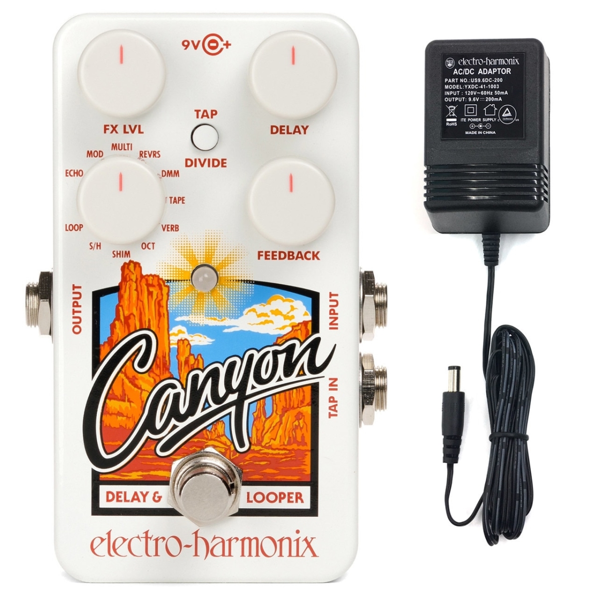Picture of Electro Harmonix CANYON-U Canyon Delay & Looper Pedal