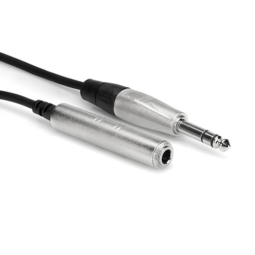 Picture of Hosa HXSS-025-U 25 ft. 0.25 in. Pro Headphone Extension Cable Cable