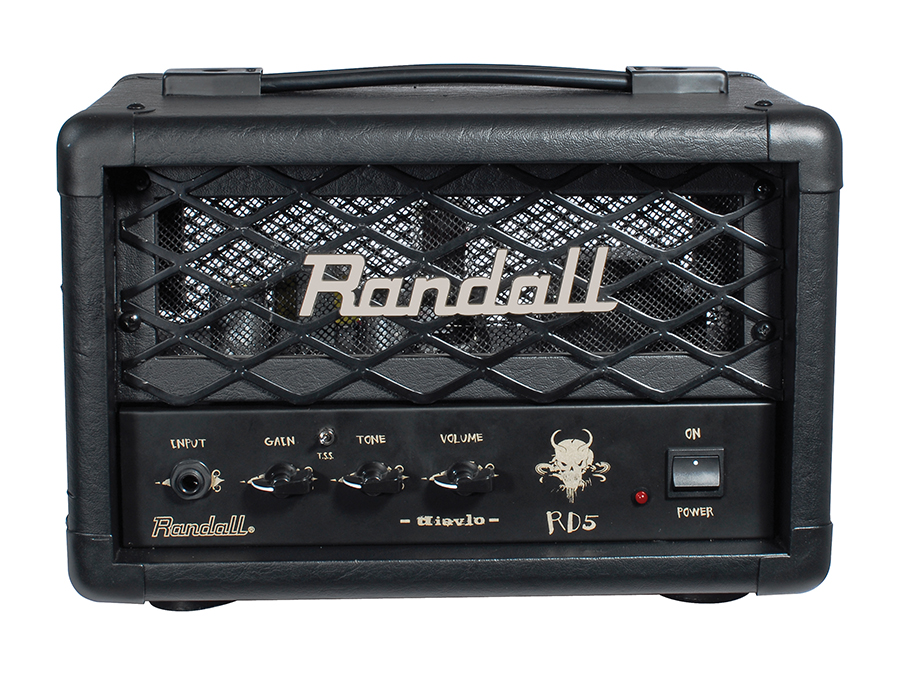 Picture of Randall RD5H-U 5W Diavlo Tube Guitar Head Amplifier&#44; Black