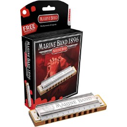 Picture of Hohner 1896BXF-U Marine Band Harmonica - Key of F