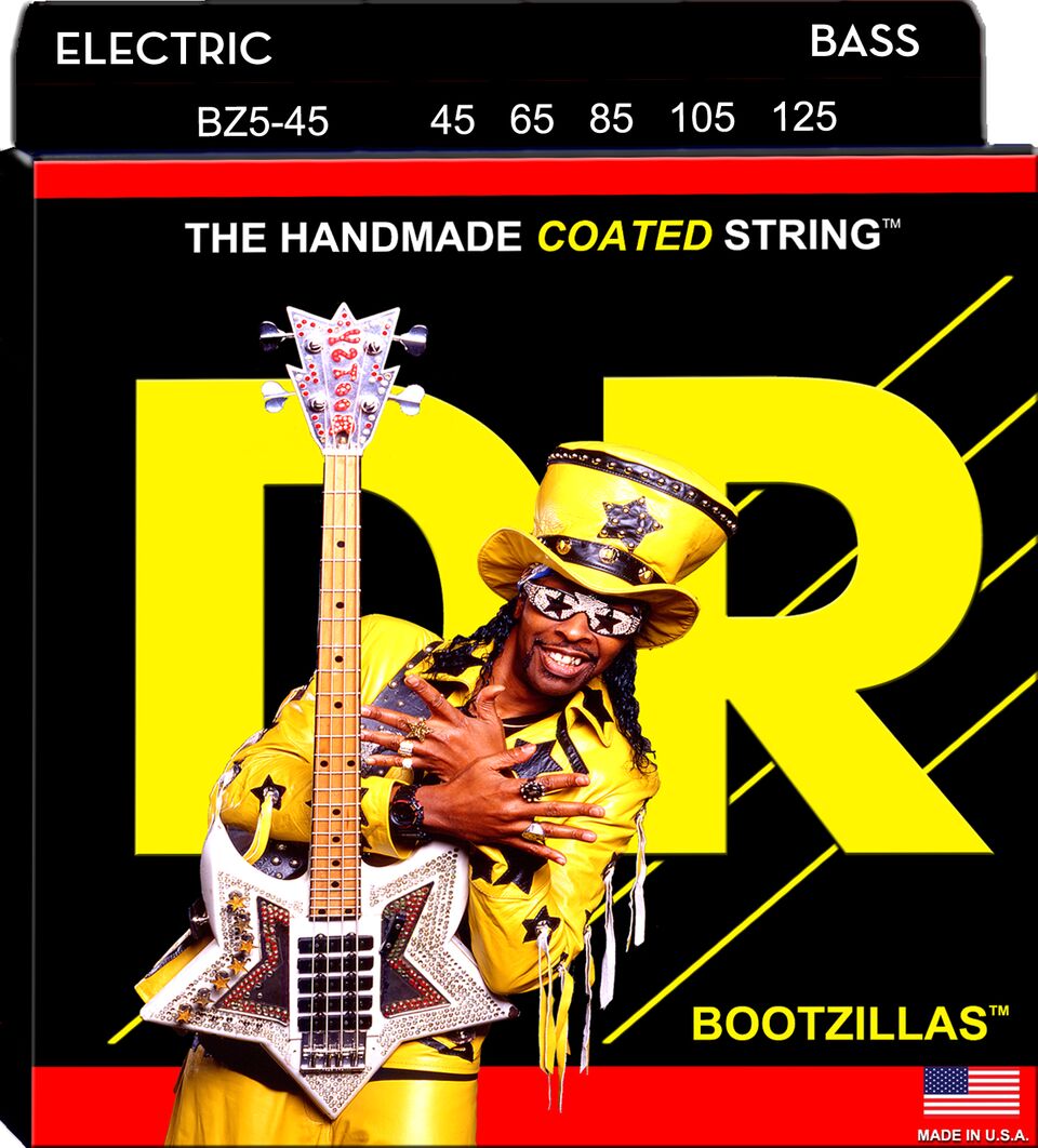 Picture of DR Handmade Strings BZ5-45-U Bootzillas Bass 5 String - 45-125 Gauge