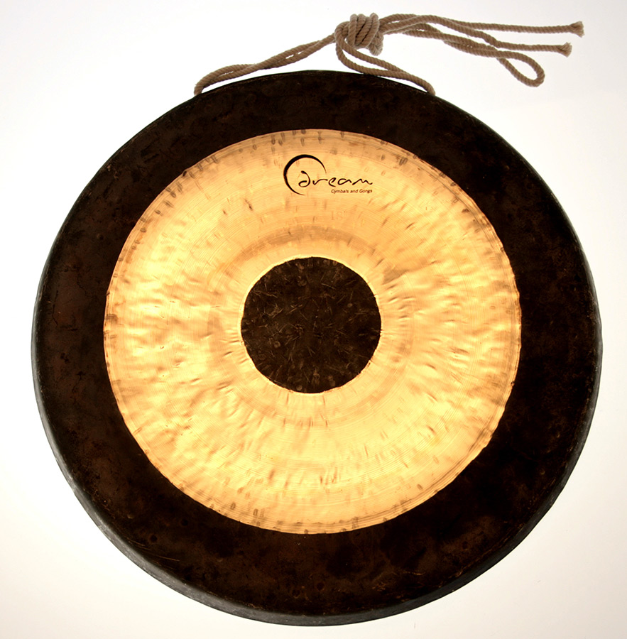 CHAU20-U 20 in. Chau Gong with Black Dot