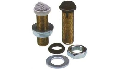 CAD 201R-U Mini Cardioid Installation Boundary Button Microphone, Black