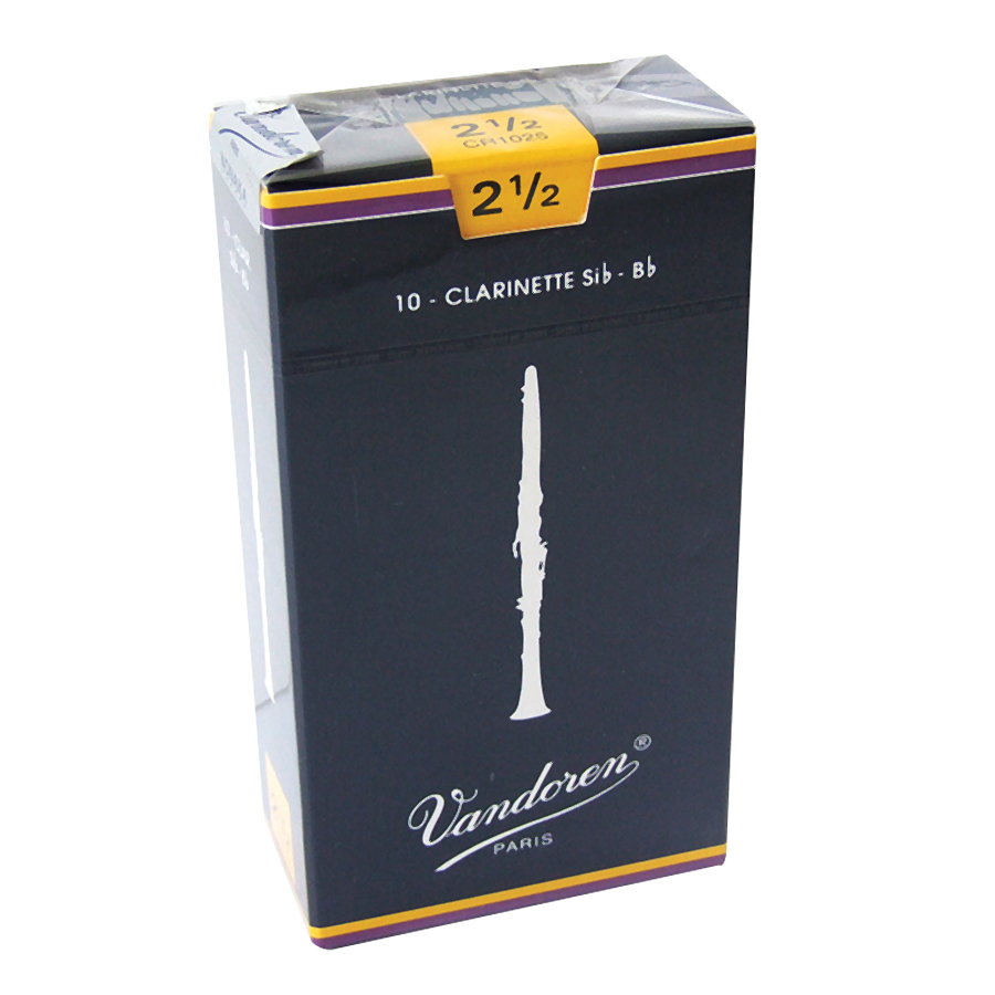 Picture of Vandoren CR1025-U 0.5 in. No.2 Traditional BB Clarinet with Reeds Strength - Box of 10