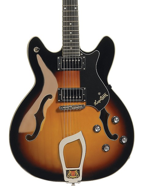 Picture of Hagstrom VIK-TSB-U Viking Semi-Hollow Electric Guitar