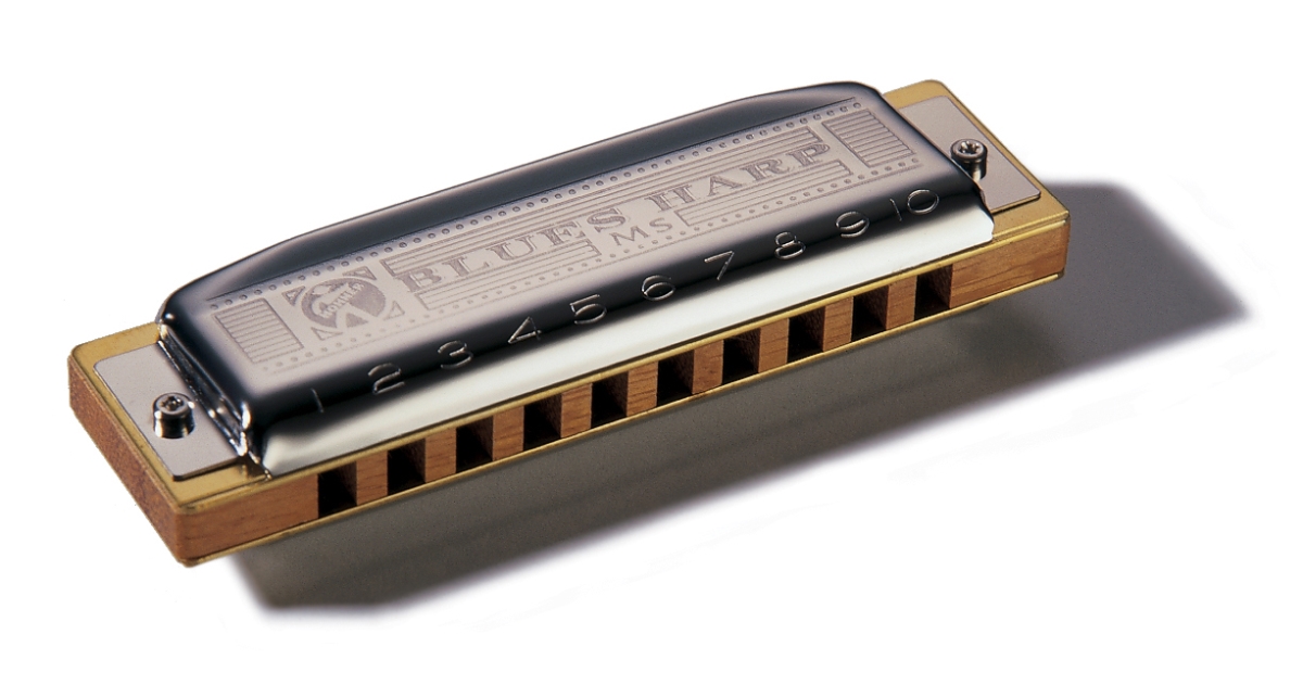 Picture of KMC Music 532BXA-U Blues Harp MS Key of A Hohner