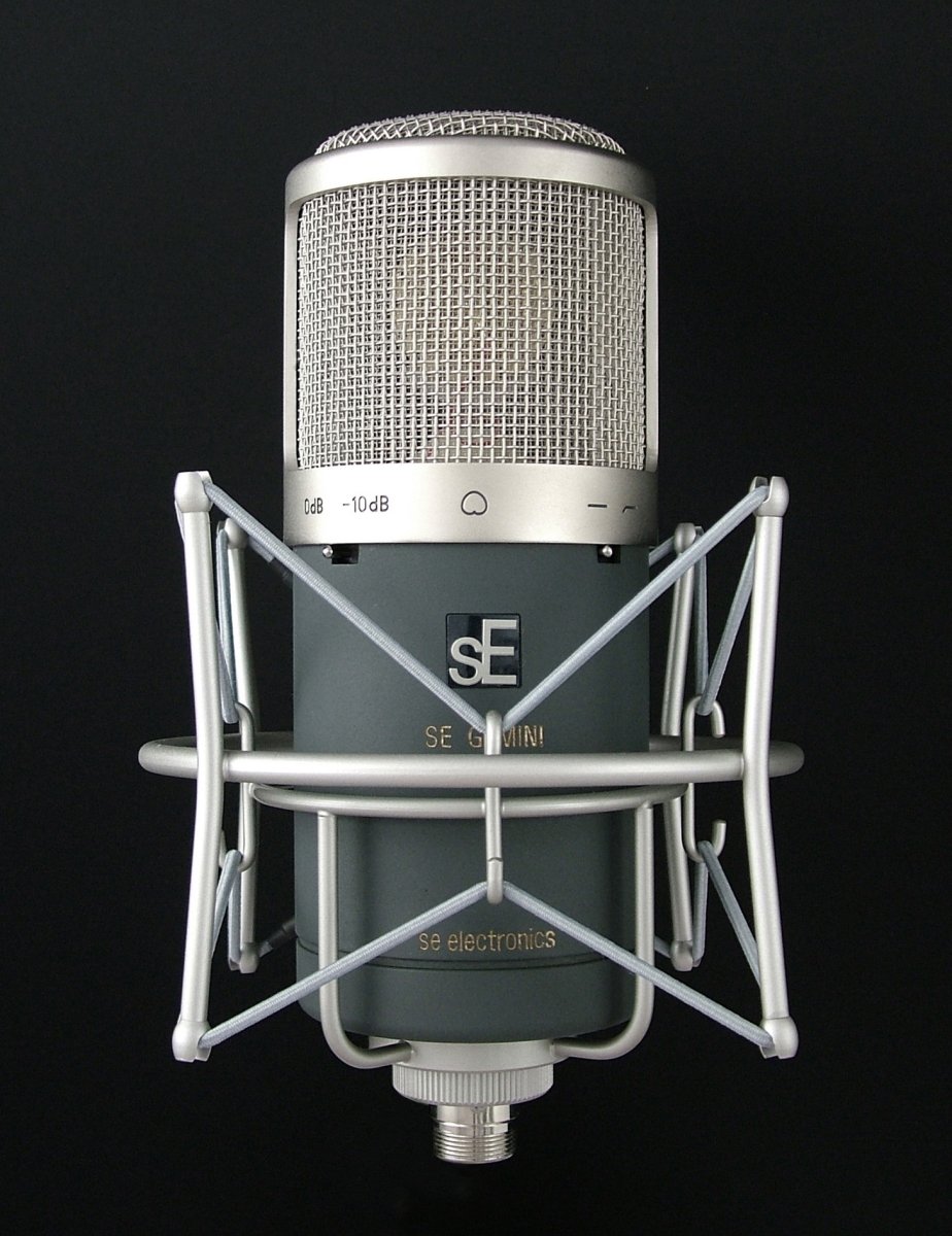 Picture of KMC Music GEMINI-II-U Dual Tube Cardiod Condenser Microphone
