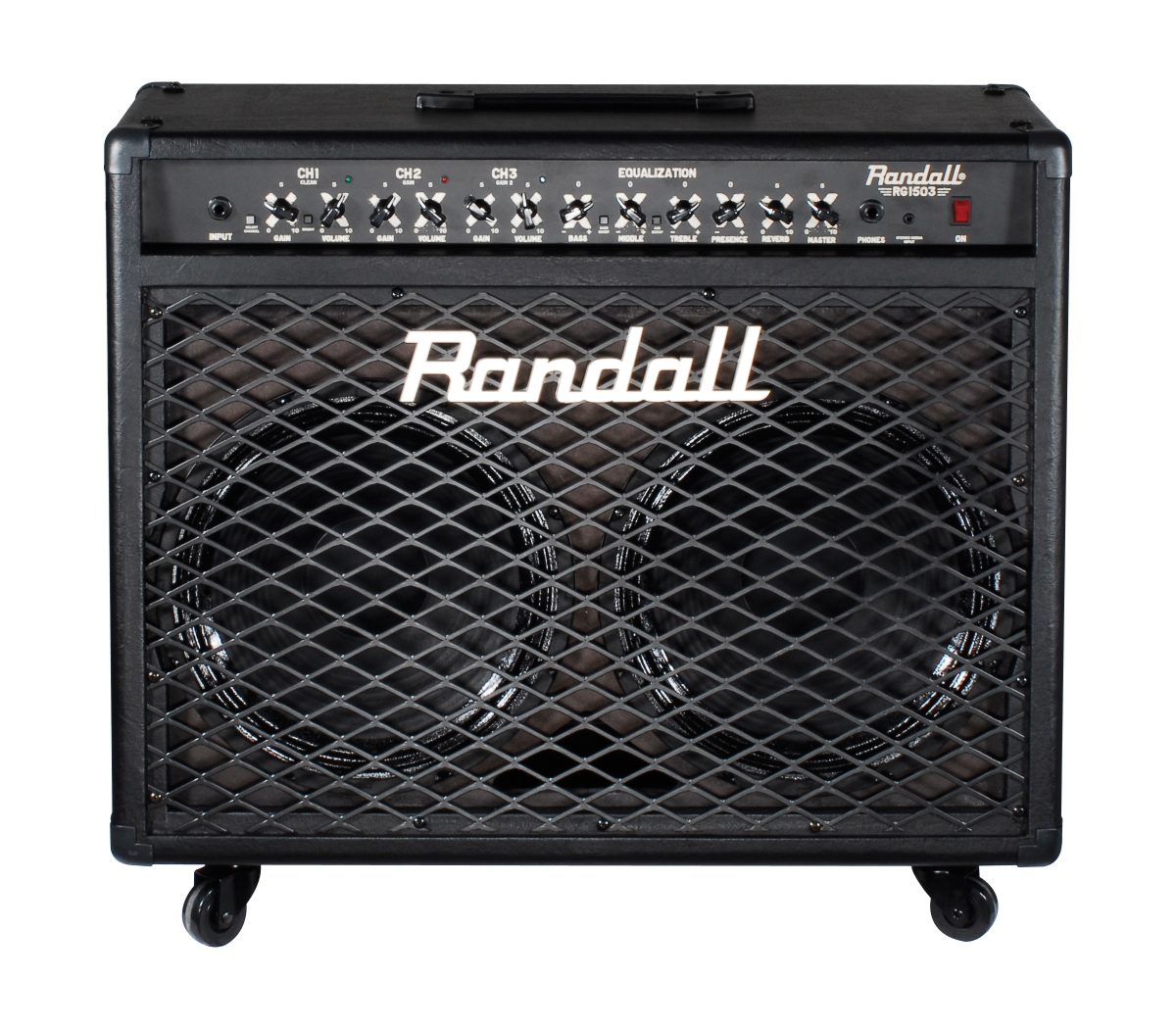 Picture of KMC Music RG1503-212-U 150 watts 3 Channel Solid State Guitar Combo Amplifier