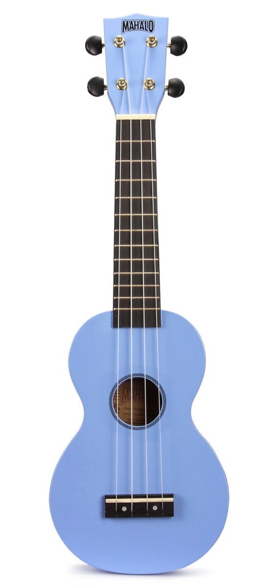 MR1LBU-U Rainbow Soprano Ukulele, Light Blue