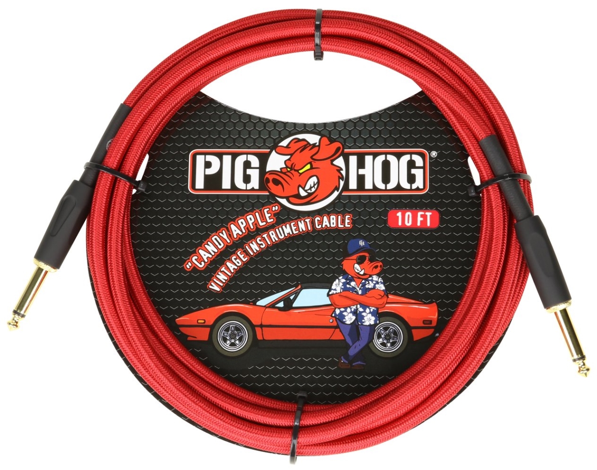 PCH10CA-U 10 ft. Instrument Cable - Candy Apple