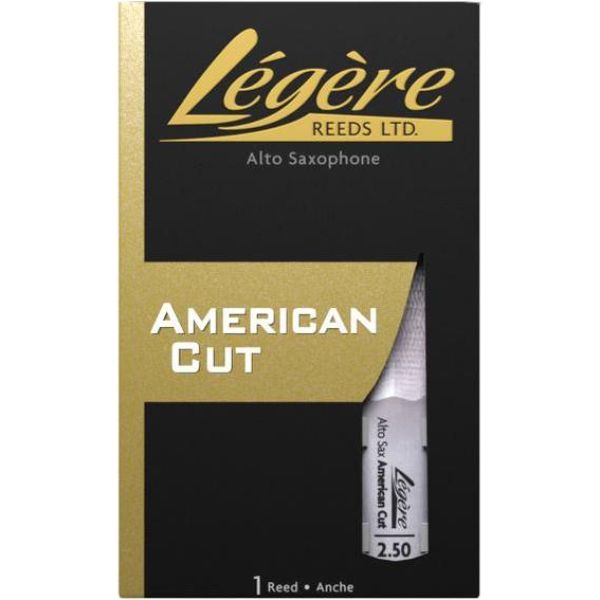 ASA250-U American Cut Alto Saxophone Reed - Strength No. 2.5 -  KMC Music