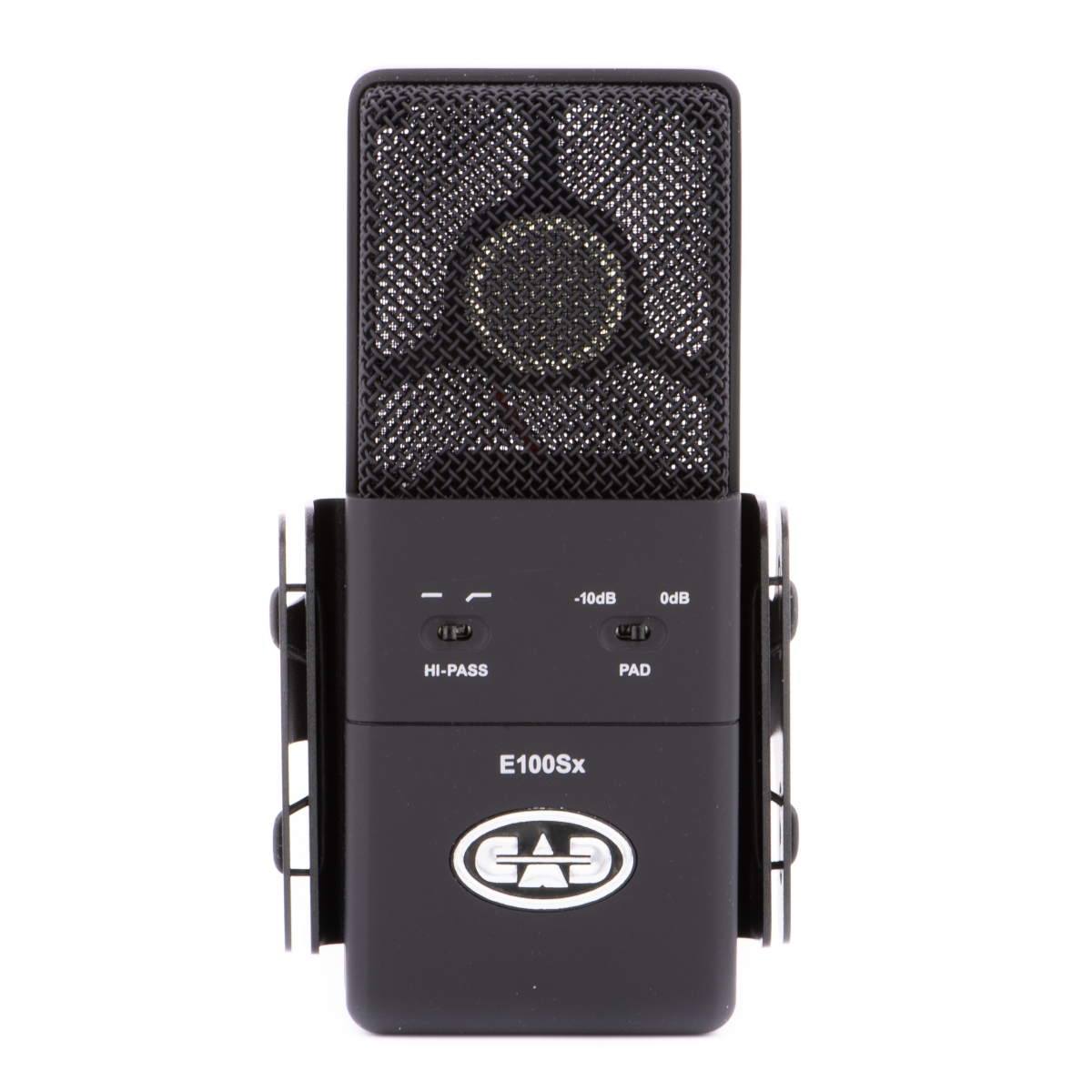 CAD E100SX-U 1 in. Large Diaphragm Supercardioid Condenser Microphone, Black