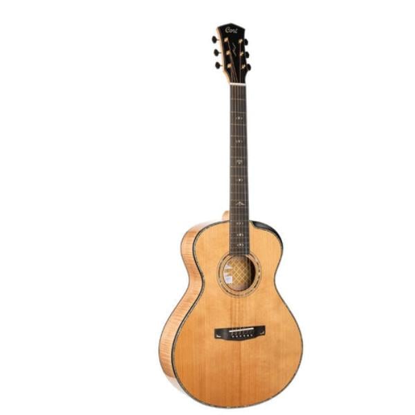 GOLDPASSION-U Gold Passion 6-String Acoustic Guitar with Case, Natural Glossy -  Cort Guitars