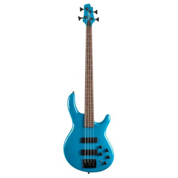 Picture of Cort Guitars C4DELUXECBL-U Series C4 Deluxe 4-String Bass&#44; Candy Blue