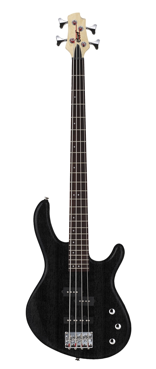 ACTIONPJOPB-A-U Open Pore Action PJ Bass Guitar, Black