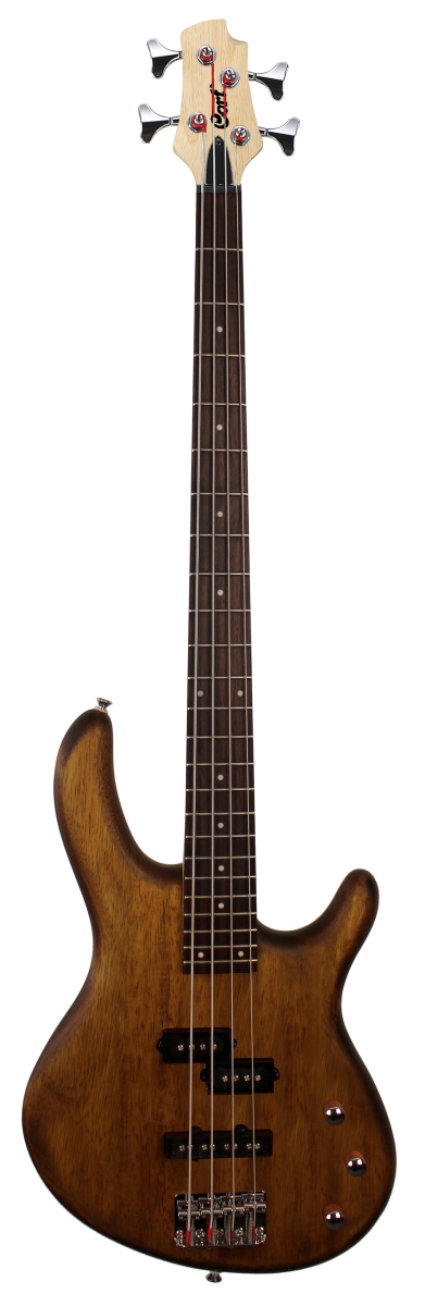 ACTIONPJOPW-A-U Open Pore Action PJ Bass Guitar, Walnut