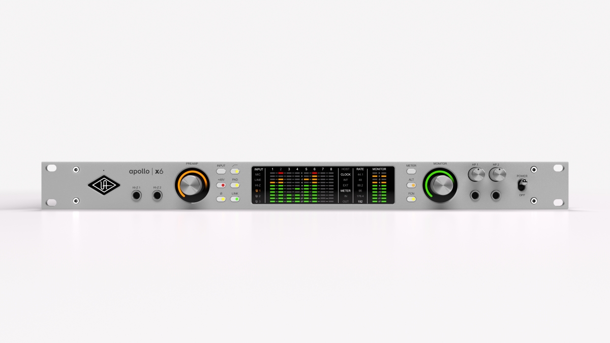 UA-APX6G2-STU-U Apollo x6 Rackmount Recording Interface Gen 2 Studio