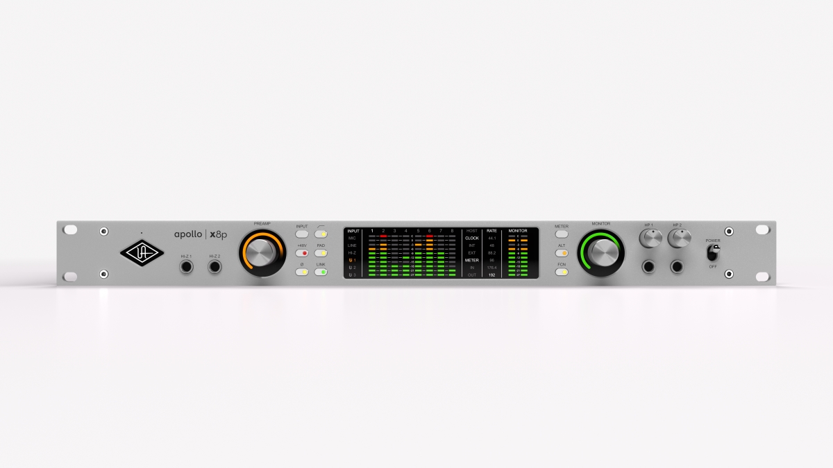 Picture of Universal Audio UA-APX8PG2-STU-U Apollo x8P Rackmount Recording Interface Gen 2 Studio
