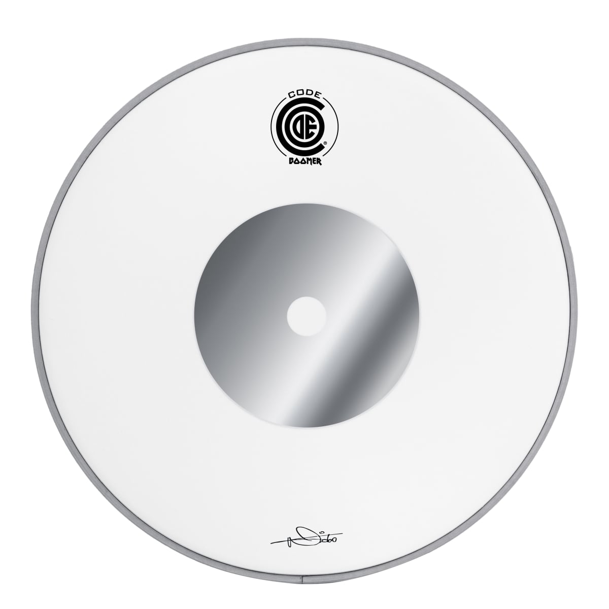 BOOMERTOM8-U 8 in. Nicko McBrain Boomer Tom Drumhead