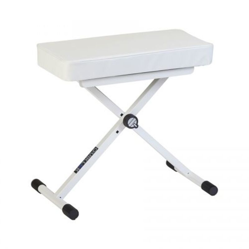 Picture of Quik Lok USA BX-8WH-U Keyboard Bench&#44; White