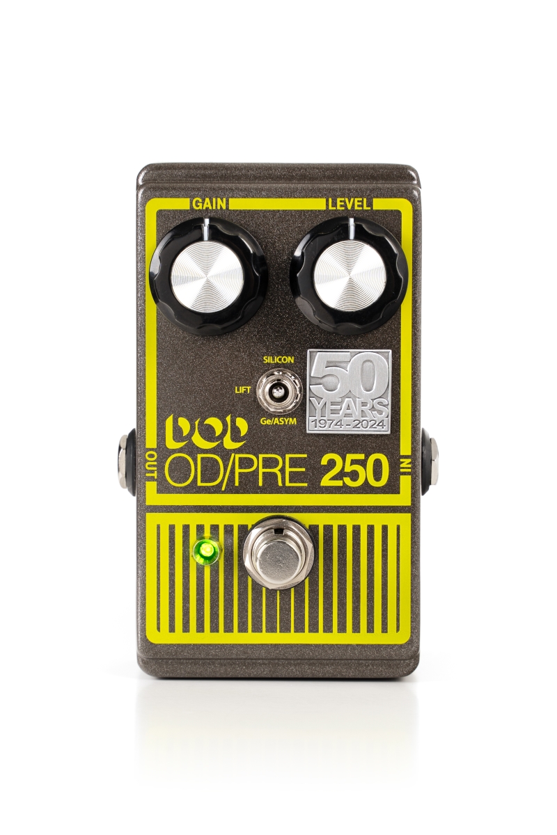 Picture of Digitech DOD-250-50TH-U Overdrive Preamp 250 Pedal&#44; 50th Anniversary Edition