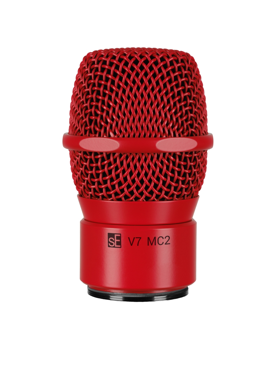 Picture of SE Electronics V7-MC2-RED-U Microphone Capsule for Sennheiser Wireless Systems&#44; Red